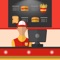 Burger Cashier Fast food game (AppStore Link) 
