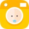 Maternity Camera - Baby Milestones & Baby Story Photo Sticker (AppStore Link) 