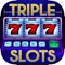 Triple 7 Deluxe Classic Slots (AppStore Link) 