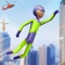 Stickman Flying Rope Hero Game (AppStore Link) 
