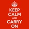 Keep Calm and Carry On (AppStore Link) 