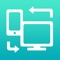 Air Transfer+ File Transfer from/to PC thru WiFi (AppStore Link) 