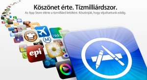 App Store – Túl a 10 milliárd letöltésen