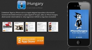iHungary: érkezik az iPhoneHungary alkalmazás frissítése