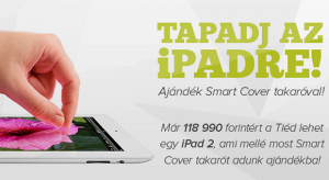 Újabb akció: Tapadj az iPadre! Ajándék Smart Cover takaróval!