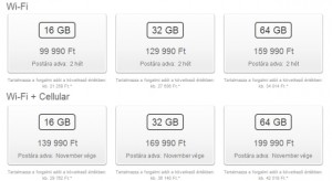 A legdrágább iPad Mini itthon 200 ezer forintba kerül
