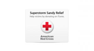 2,5 millió dollárt adományozott az Apple a Sandy hurrikán áldozatainak