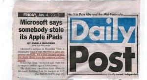 Kirabolták a Microsoft egyik irodáját, de csak iPadeket vittek el