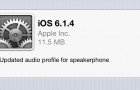 Egy váratlan frissítés: megérkezett az iOS 6.1.4 iPhone 5-re