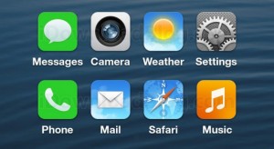 Ez lehet az első valódi iOS 7 screenshot!