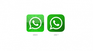 Ilyen lesz az iOS 7-es WhatsApp