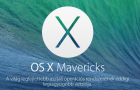 Az Apple ingyenesen biztosítja az OS X Mavericks operációs rendszert!