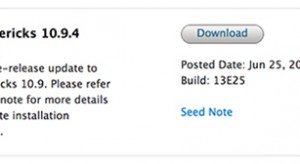 Elérhető az OS X 10.9.4 legújabb bétája