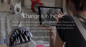 Change is in the Air – az új iPad reklám