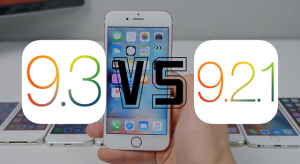 iOS 9.3 vs 9.2.1 – így muzsikál az új rendszer 4s-től a 6s-ig