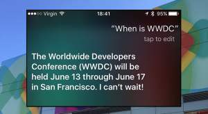 Siri bejelentette az idei WWDC dátumát
