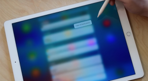 iOS 10 alatt iPad Prón is elérhető a 3D Touch