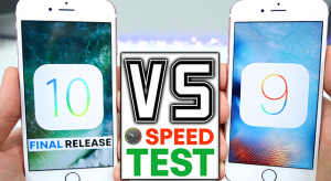 iOS 10 vs iOS 9.3.5 – milyen sebességbeli különbségek vannak?