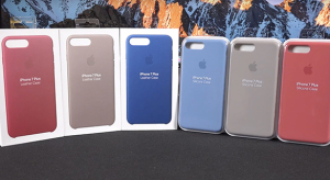 Videón az új Apple iPhone 7 bőr és szilikontokok