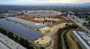Megérkezett az eddigi leghangulatosabb drónfelvétel az Apple Park-ról
