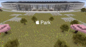 Így fest az Apple Park a Minecraft világában