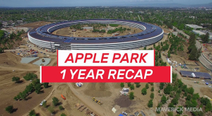 Ennyit változott az Apple Park az egy év leforgása alatt