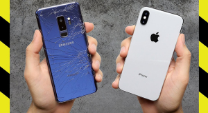 Melyik bírja jobban az ejtési megpróbáltatásokat? Az iPhone X, vagy a Galaxy S9+?