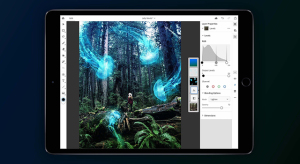 Jövőre érkezik a teljes értékű Photoshop alkalmazás iPad-re