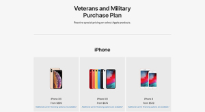 Dedikált oldallal és árengedménnyel kedveskedik a veteránok számára az Apple