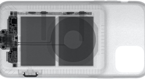 Röntgenfelvételen az iPhone 11 Pro Smart Battery Case