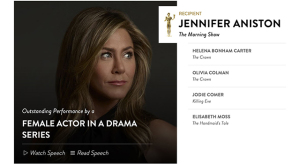 Jennifer Aniston a legjobb dráma színésznő a SAG szerint