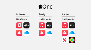 A Spotify máris antitröszt üggyel vádolja az Apple-t az Apple One szolgáltatása miatt