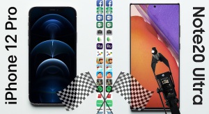 Sebességteszt: iPhone 12 Pro vs Galaxy Note 20 Ultra – avagy hogyan teljesít egymással szemben a két bajnok?